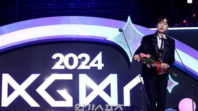 이찬원, 베스트 송 수상 “자작곡 앨범 걱정 많았지만 큰 사랑…감사” [2024 KGMA]