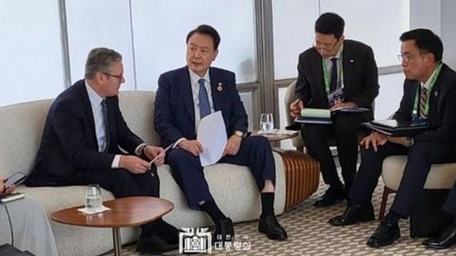 尹 대통령, G20 정상회의 계기 영국 총리와 정상회담 개최