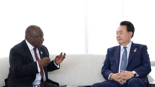 윤 대통령, G20 계기 남아공·영국 정상과 연이어 정상회담