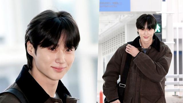 '가수 데뷔 임박' 변우석, 문짝남의 정석 선보인 공항 런웨이