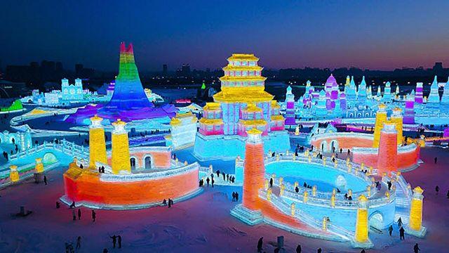 세계 최대 규모 얼음 축제...'이 곳'에서 열린다