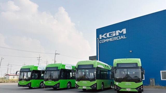 KGM커머셜, 9M 전기버스 ‘KGC 090’ 인도 시작