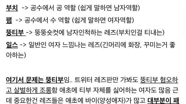 페미들이 긁힌다는 단어 