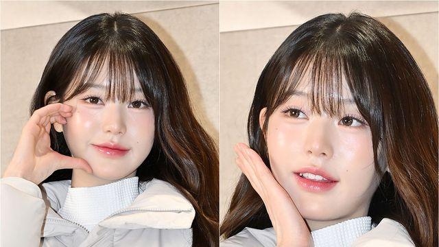 '이른 아침에 천사 등장' 아이브 장원영, 명동을 환하게 만든 모닝 엔젤!