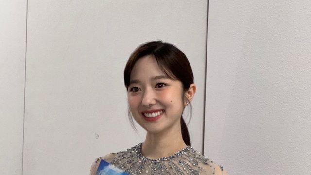 이혜성, 드레스 한 벌로 완성한 '현실 속 신데렐라'