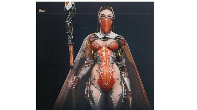 스텔라 블레이드에서 로얄가드 임산부인줄 착각하게 만드는 의상인데..
