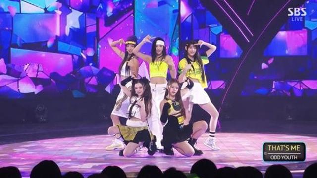 ‘티오피 첫 걸그룹’ 오드유스, ‘인기가요’ 출격…러블리 매력 발산