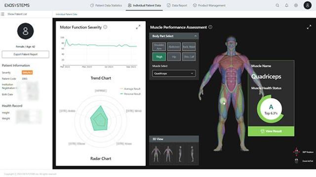 엑소시스템즈, AI 기반 근감소증 진단 보조 SW 혁신의료기기 지정