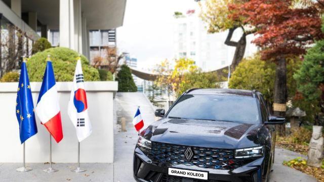 르노코리아 '그랑 콜레오스', 주한 프랑스 대사 새 공식차량으로