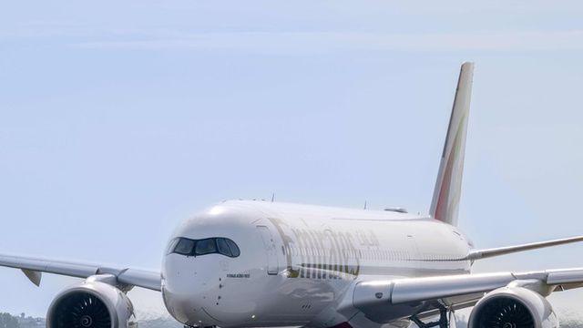 에미레이트 항공, 첫 A350 항공기 도입 완료