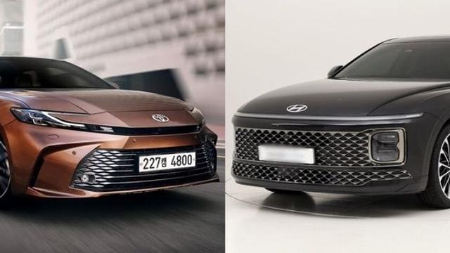 가격·연비 다 비슷하네? 토요타 '캠리 하이브리드' VS 현대차 '그랜저 하이브리드'