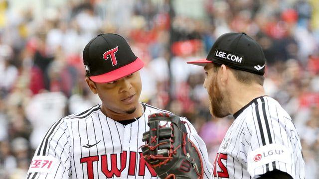 '치리노스 영입' LG, 오스틴 170만 달러-에르난데스 130만 달러 재계약 완료 [공식발표]