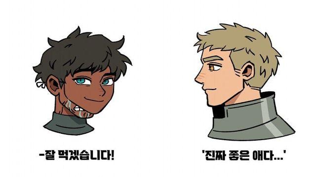 던전밥] 의외로 상당히 복잡한 캐릭터.jpg..
