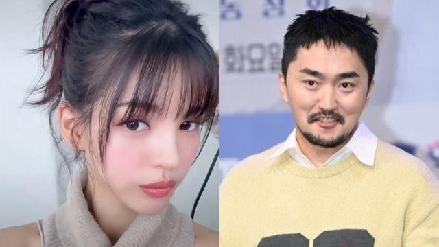 '한소희 닮은' 이유정, ♥유병재 열애 인정에 본격 럽스타? '뽀뽀 쪽' [엑's 이슈]