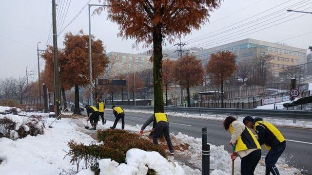 의왕시, 기록적인 폭설에 신속대응... 시민 호평 이어져