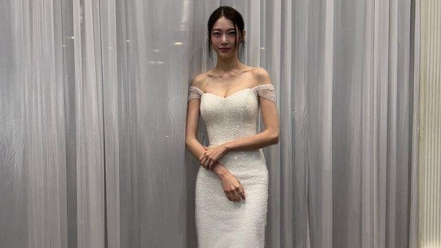 공승연, 오프숄더 드레스로 완성한 '쇄골 여신' 비주얼