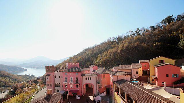 겨울 속 동화마을 ①이탈리아마을 피노키오와다빈치