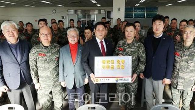 김규창 경기도의회 부의장, 해병 2사단 위문 방문