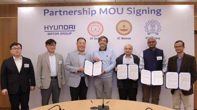 현대차·기아, 인도공과대 3곳과 배터리·전동화 분야 공동 연구 체계 구축