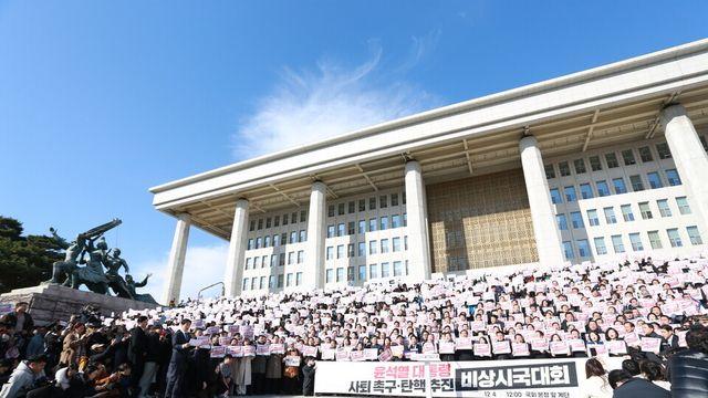 야6당, 윤 대통령 탄핵소추안 공동 제출…6~7일경 표결 구상