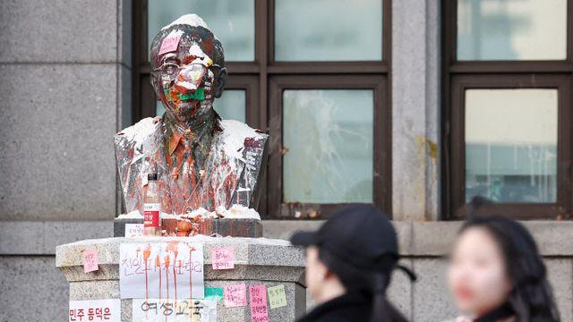 동덕여대 '무단 침입' 20대 男 2인 송치…1명은 현역 군인