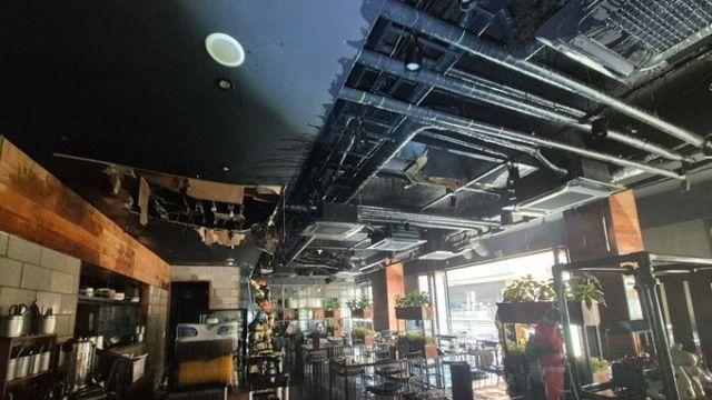 아브뉴프랑 판교점 식당 화재, '165명 대피'… 인명피해 없어