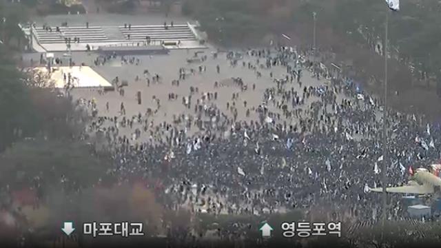 [속보] 여의도 집회로 인파 우려 
