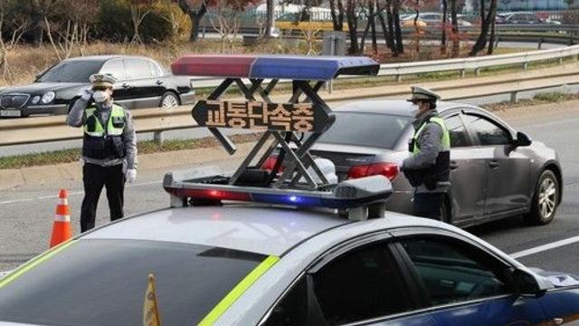 안전띠 미착용 적발에 