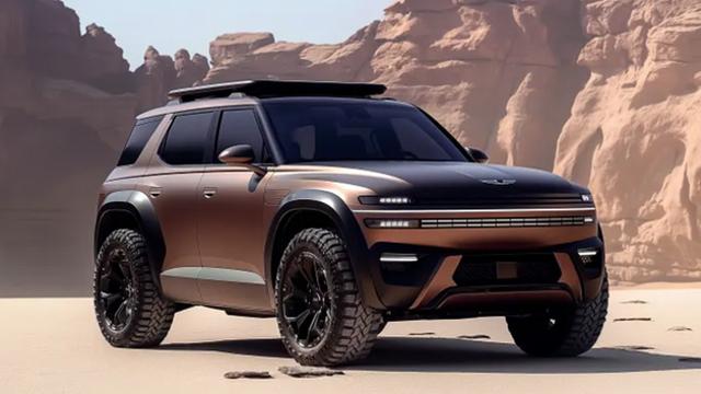 제네시스 오프로드 럭셔리 SUV 이렇게 나온다 