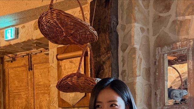 배혜지, 클래식 코트로 완성한 '겨울 감성룩'