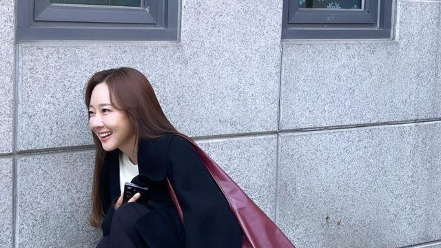 '백종원♥' 소유진, 데일리룩의 정석…포근함과 세련미의 공존