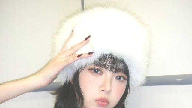 르세라핌 홍은채, 럭셔리 퍼 캡과 레오파드 포인트…'눈길 사로잡는 겨울룩'