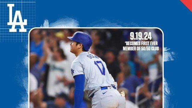 ‘미친 퍼포먼스’ 오타니의 50-50 그날→‘2024년 최고’