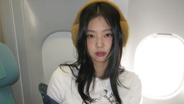 설윤이 모자 대신 선택한 귀마개