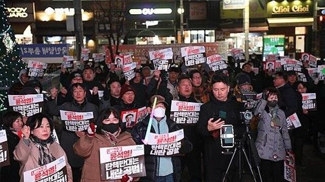 국힘 김성원·김용태 지역구 동두천·포천서도 탄핵 촉구
