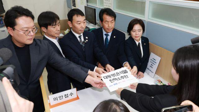 야6당, 2차 尹탄핵안 발의…