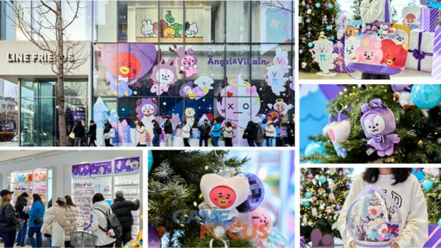 BT21 '엔젤 앤 빌런(Angel & Villain)' 글로벌 캠페인으로 2024 홀리데이 시즌 저격