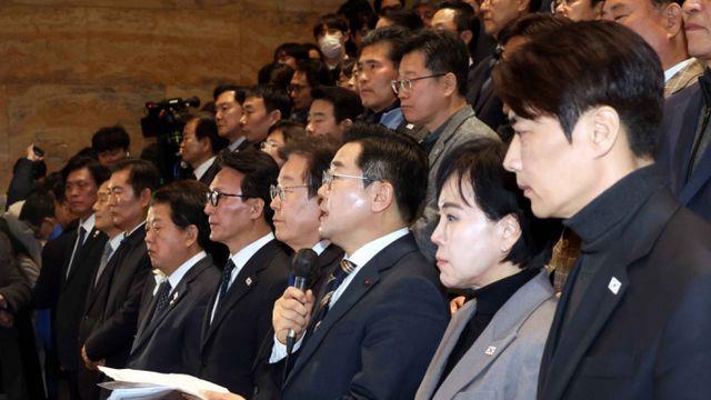 [윤대통령 탄핵가결] 민주당 