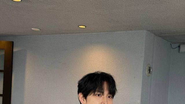 임시완, 빈티지 가죽 재킷으로 완성한 남친룩