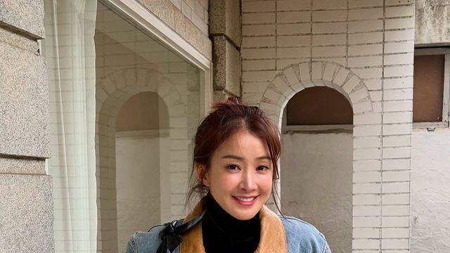 이시영, 따뜻함과 멋을 동시에 잡은 롱부츠 코디