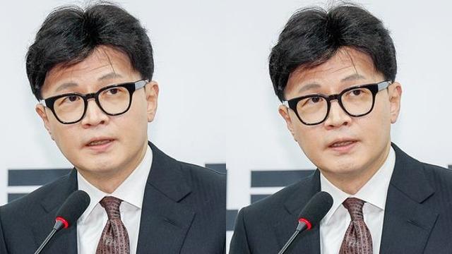 의미심장…사퇴한 한동훈 넥타이에 '잔뜩 적힌' 글자 내용