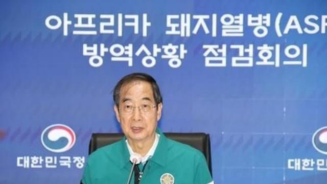 韓권한대행, 양주서 아프리카돼지열병 발생에 방역 긴급지시