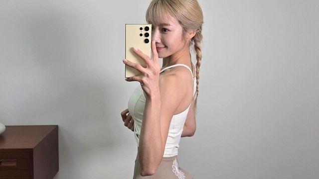 심으뜸, 애플힙 강조한 탄탄한 라인…완벽한 '레깅스 핏'