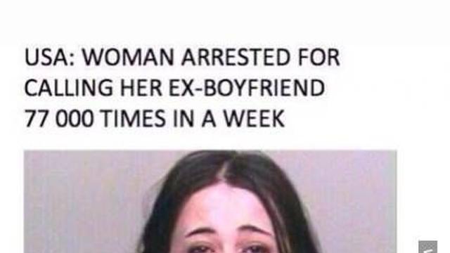 너무 집착해서 체포당한 여자친구,,