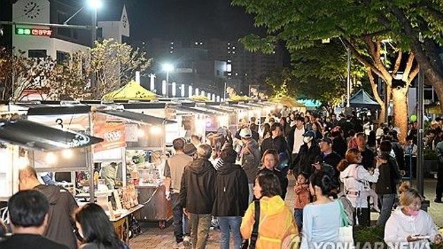 이제 강릉시 대표 야간관광 명소는? '월화거리 야시장'