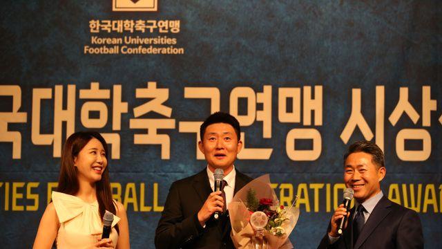 ‘선문대 4관왕’ 최재영 감독, 2024 대학 축구 최우수 감독상 수상 [IS 청담]