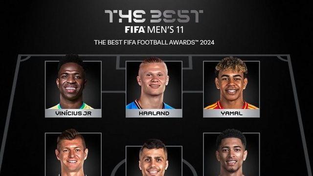 [오피셜] '올해의 선수' 비니시우스 포함...이견 없는 FIFA 월드베스트 11 공개