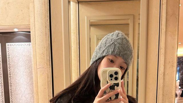 조승희, 포근한 그레이 코트+비니…겨울 감성 제대로 담았다  