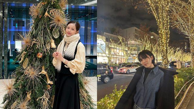 하연수 vs 강지영, 겨울 감성의 크리스마스 스타일 대결  