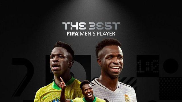 발롱도르 아쉬움 제대로 털었다! 비니시우스, 로드리 제치고 ‘FIFA 올해의 선수’ 등극
